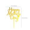 10pcs Happy Mothers Day Cake Topper Cake Picks Acrylic Sticks Happy Mothers Day Sign for Flower Bouquet for Motherday Birthday Cupcake Party Favors Decorations view 2