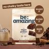 BE AMAZING Vegan Protein Powder, Chocolate Brownie Batter, 20g Plant Based Protein with Prebiotic Fiber, Low Carb, Dairy and Gluten Free Shake Mix, No Added Sugar, 29.3 oz, 25 Servings view 4