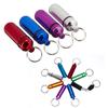 6 Pack Geocaching Metal ID Pill Holder Case Container Key Bison Id Pill Holder view 2