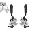 Manual Wheelchair Brake Replacement for 7/8" Tubing Side Mounting, Heavy Duty Lock Parts Fits Most Wheelchairs, 1 Pair (7/8") view 1