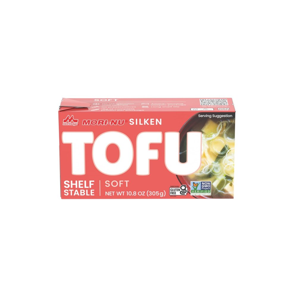 Mori-Nu Silken Tofu Soft | Velvety Smooth and Creamy | Low Fat, Gluten-Free, Dairy-Free, Vegan, Made with Non-GMO soybeans, KSA Kosher Parve | Shelf-Stable | Clean protein | 12 oz x 3 Packs