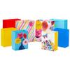 Hallmark Assorted All Occasion Gift Bags (8 Bags: 4 Medium 9", 4 Large 13") Flowers, Butterfly, Stripes, Solids for Easter, Birthdays, Bridal Showers, Mother's Day view 1