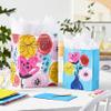 Hallmark Assorted All Occasion Gift Bags (8 Bags: 4 Medium 9", 4 Large 13") Flowers, Butterfly, Stripes, Solids for Easter, Birthdays, Bridal Showers, Mother's Day view 2