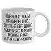 Mama For Mom, Maybe Buy Mama A Nice Bottle Of Wine; Because Drunk [B[]., Motivational Mama 11oz 15oz Mug, Cup From Daughter view 2