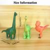 14 PCS Dinosaur Cake Decorations, Cake Toppers Dinosaur Jungle Happy Birthday Decoration for Boys Baby Shower Party Supplies, Dinosaur Theme Birthday Cake Topper view 3