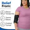 Elbow Splint Tendonitis l Tennis Elbow Brace | Cubital Tunnel Brace Support for Sleeping | Arm Support & Compression Sleeve Immobilizer for Ulnar Nerve Pain Relief | Women & Men (SMALL) view 2