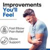 Elbow Splint Tendonitis l Tennis Elbow Brace | Cubital Tunnel Brace Support for Sleeping | Arm Support & Compression Sleeve Immobilizer for Ulnar Nerve Pain Relief | Women & Men (SMALL) view 4
