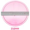 Buttocks Vacuum Cups 210ml, XXL Vacuum Therapy Cupping Machine Accessories 9.4 inch Diameter Butt Suction Cups with Y-Hose for Bigger Butt Lifting Body Massage, 1 Pair (Pink) view 3