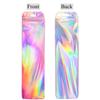 100 Pack Holographic Bags Resealable Beadable Pen Packaging Bags for Small Business,Sealable Ziplock Baggies Beaded Pens Bags,Food Storage,Lip Gloss,Candy,Cosmetic,Jewelry for Gift 2.5x9" view 4