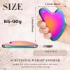 Nuanchu Stainless Steel Gua Sha Facial Tools Metal Guasha Tool for Face Body Jawline Shaper, Double Chin Reducer, Puffiness Reducing, Lymphatic Drainage Massager Skin Care Gift with Pouch(Rainbow) view 2