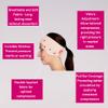 LIPOELASTIC PU 03 Unisex Post-Surgery Compression Ear Band, Self-Fastening Otoplasty Headband, Comforting Ear Bandage (Black, M) view 3