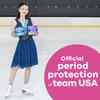 Tampax Radiant Tampons for Women, with LeakGuard Braid, Super Absorbency, Unscented, 42 Count view 3