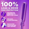 Tampax Radiant Tampons for Women, with LeakGuard Braid, Super Absorbency, Unscented, 42 Count view 4