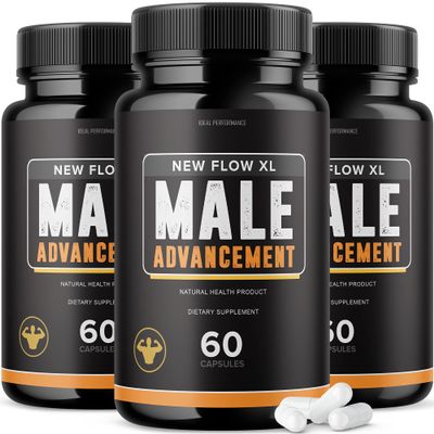 IDEAL PERFORMANCE (3 Pack) New Flo XL Pills (180 Capsules)
