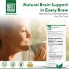 Bell Ezee Cognitive Tea Lifestyle Products - Herbal Tea to Help Support Mental Clarity with Ginkgo, Ashwagandha, Moringa, Natural, Vegan, 20 Tea Bags view 2