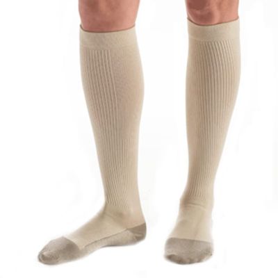 Carolon - COUTURE - Dress Socks, Anti Odor Moisture Control - Odor Resist - 15-20 mmHg Support Socks - Short Length - 1 Pair
