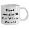 Aunt For, Best Auntie Of The Whole World, Joke Aunt 11oz 15oz Mug, Cup From Niece view 2