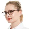 OCCI CHIARI Bifocal Reading Glasses with Clear Top,Blue Light Blocking Readers Women 1.0 1.5 2.0 2.5 3.0 3.5(100+ Demi) view 2