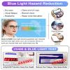 OCCI CHIARI Bifocal Reading Glasses with Clear Top,Blue Light Blocking Readers Women 1.0 1.5 2.0 2.5 3.0 3.5(100+ Demi) view 4