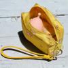 Adorable Pink Peri - Storage Bag for Sanitary Napkin Pads with open clip lanyard | Portable for Women Girls | Washable Waterproof Reusable | Zero Waste Period (Ice Cream) view 3