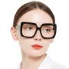 OCCI CHIARI Bifocal Reading Glasses for Men Women Transition Readers Far and Near (3.0x Black) view 2