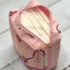 Adorable Pink Peri - Reusable Sanitary Napkin Pads Storage Bag Portable for Women Girls | Made of Nylon + Water Resistance | Zero Waste Period (Cactus) view 4