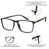 OCCI CHIARI Blue Light Blocking Reading Glasses Men Computer Readers 0 100 150 200 250 300 350 400 500 600 (Clean 2.25) view 4