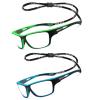 willochra 2pcs Sports Reading Glasses for Men Women Blue Light Blocking computer Readers Cycling Square Presbyopia Anti Glare (2pcs-blue&green, 1.0, multiplier_x) view 1