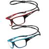 willochra 2pcs Sports Reading Glasses for Men Women Blue Light Blocking computer Readers Cycling Square Presbyopia Anti Glare (2pcs-blue&red, 3.75, multiplier_x) view 1