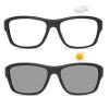 2pcs Transition Photochromic full lens Reading Glasses For Men women computer Sports Square Magnifier Readers Sunglasses (2pcs-black& red, 1.75, multiplier_x) view 2