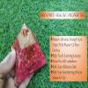 Jet Energized Handmade Red Onyx Orgone Pyramid Approx. 2.5 Inch Self-Confidence Physical Strength Destiny protection view 4
