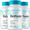 (3 Pack) Revision Eye Supplement Pills Advanced Vision 2.0 Eye Care Complex Vitamin Capsules Pro (180 Capsules) view 1