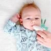 Engjajo 100Pcs Baby Disposable Gauze Toothbrush Teeth Soft Gauze Infant Finger Clean Oral Toothbrush 4 inches view 3
