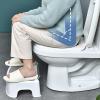 WCPQT Not-Slip with Handle Bathroom Toilet Stool,Sturdy Portable Toilet Stool,for Adults Children-Orange 39.2x25x13.7cm(15x10x5inch) view 4