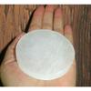 1 Pcs White Selenite Crystal Charging Plate Crystal Natural Healing Salt Cleanse Altar view 1