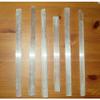 1 Pcs Selenite Crystal Stick 10"-12" x 0,25" Large Raw Rough Wand Clearing Energy view 2