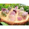 1/2 Pound Natural Fluorite Purple. Green, Blue White Gemstone Rough Reiki view 1