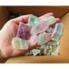 1/2 Pound Natural Fluorite Purple. Green, Blue White Gemstone Rough Reiki view 2