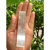 1 Pcs Meditation Kit Selenite Stick/Wand 4" Amethyst cluster Reiki view 3