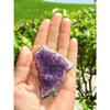 1 Pcs Meditation Kit Selenite Stick/Wand 4" Amethyst cluster Reiki view 4
