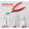 SPEEDWOX 6 Inches Nose Pad Pliers Stainless Steel Eyeglasses Repairing Plier, Optical Glasses Frames Repair Assembling & Adjusting Hand Tools with Screwdriver and Glasses Cloth view 4