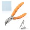 SPEEDWOX 6 Inches Bent Nose Plier Stainless Steel Eyeglasses Repairing Plier, Optical Glasses Frames Repair Assembling & Adjusting Hand Tools with Screwdriver and Glasses Cloth view 1