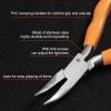 SPEEDWOX 6 Inches Bent Nose Plier Stainless Steel Eyeglasses Repairing Plier, Optical Glasses Frames Repair Assembling & Adjusting Hand Tools with Screwdriver and Glasses Cloth view 2