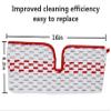 6 Pack Reusable Replacement Mop Pads,Microfiber Washable Spray Mop Refills Compatible with O Cedar Promist Max Spary Mop view 3