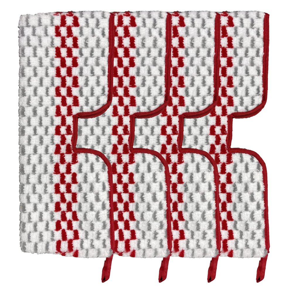 4 Pack Reusable Replacement Mop Pads,Microfiber Washable Spray Mop Refills Compatible with O Cedar Promist Max Spary Mop