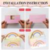Tevxj 24 Pack Rainbow Party Favor Boxes Cloud Birthday Treat Bags Pastel Rainbow Theme Candy Goodies Valentine's Day Gift Box for Kids Girl Baby Shower Birthday Party Decorations Supplies view 4