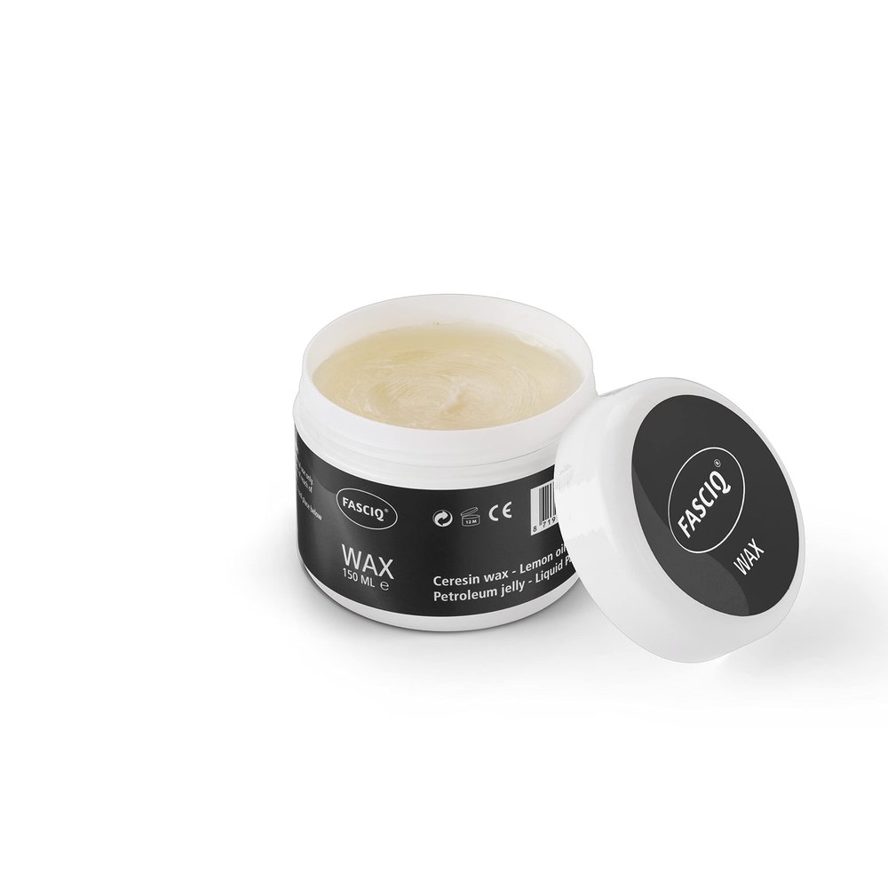 FASCIQ Fascia Wax | 100% Natural Product | Fascia Emollient | Myofascial Release Therapy | Perfect for IASTM | No Perfume, dyestuffs & perservatives | Nurtures The Skin | 150 ML