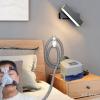 CPAP Hose Hanger with Anti-Unhook Feature - Damage-Free Hanging CPAP Mask Hook and CPAP Hose Holder  Damage-Free Adhesive StripAvoids CPAP Hose Tangle and Allows You to Sleep Better (1) view 3