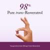 Reserveage Beauty - Resveratrol Gummies 100 mg, Antioxidant Supplement for Heart Health, Antioxidant Supplement Supports Healthy Aging, Vegan - 1 Pack view 3