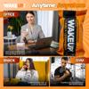 WAKEUP! Caffeinated Rice Crisp Energy Bites, Dark Chocolate, 8 Pack | 175mg Caffeine Per Bar = 1.5 Espressos | Vegan, Gluten-Free, Kosher | Coffee Alternative for Focus, Study, Gym & Work view 4